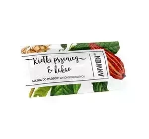 Anwen Kiełki Pszenicy Kakao maska do włosów wysokoporowatych 10 ml