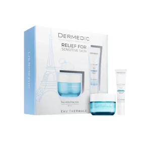 Dermedic Hydrain3 Hialuro zestaw kosmetyków krem do twarzy 50 ml + krem pod oczy 15 ml