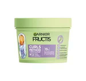 Garnier Fructis Curls Method maska do włosów kręconych i falowanych N2 370 ml