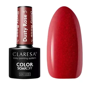 Claresa hybrydowy lakier do paznokci Dusty Rose 3 5 g