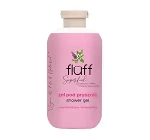 Fluff Superfood antyoksydacyjny żel pod prysznic Kudzu i Kwiat Pomarańczy 500 ml