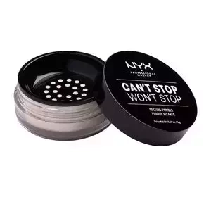 NYX Professional Makeup Can't Stop Won't Stop puder utrwalający 01 Light 6 g