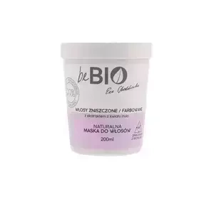Bebio naturalna maska do włosów zniszczonych i farbowanych 200 ml
