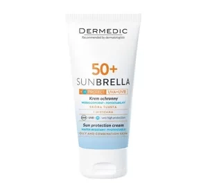 Dermedic Sunbrella ultralekki krem ochronny do skóry tłustej i mieszanej SPF50+ 40 ml