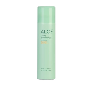 Holika Holika Aloe nawilżająco-chłodzący spray przeciwsłoneczny z filtrem SPF50+ PA++++ 100 ml