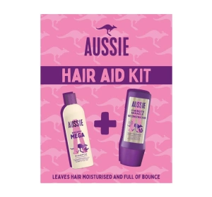 Aussie Hair Aid Kit zestaw szampon 250 ml + odżywka 225 ml
