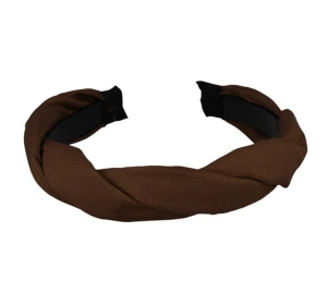 Donegal opaska do włosów FA-5730 Brązowa