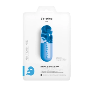 L'Biotica maska na tkaninie kolagenowa 23 ml