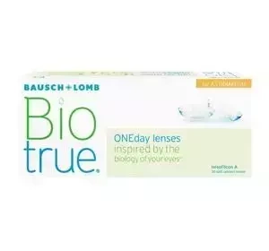 Biotrue ONEday for Astigmatism soczewki kontaktowe 30 szt 8.4/-5.50/-0.75/10