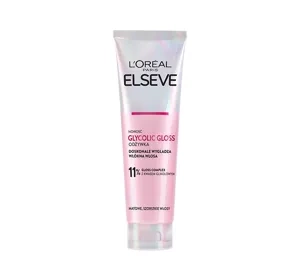 L'Oréal Paris Elseve Glycolic Gloss wygładzająca odżywka do włosów matowych i szorstkich 150 ml