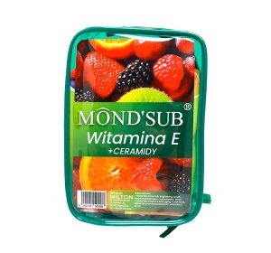 Mond'Sub zestaw kosmetyków z witaminą E i ceramidami serum 95 ml + maska w płachcie 25 ml + kosmetyczka