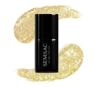 Semilac Sea Queen lakier hybrydowy 244 Sunbaked Yellow 7 ml