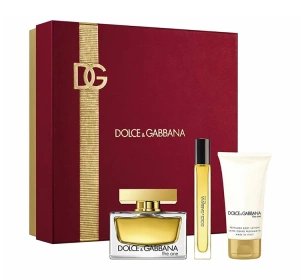 Dolce & Gabbana The One zestaw woda perfumowana spray 75 ml + 10 ml + balsam do ciała 50 ml