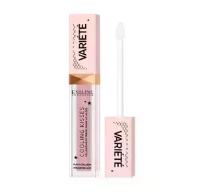 Eveline Cosmetics Variété Cooling Kisses błyszczyk powiększający usta 02 Sugar Nude 6,8 ml