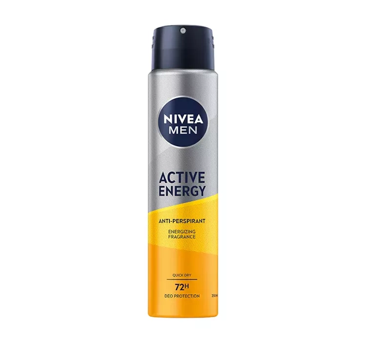 nivea active energy antyperspirant w sprayu 250 ml    