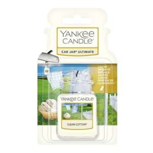 Yankee Candle Car Jar Ultimate zapach do samochodu Clean Cotton 25 g