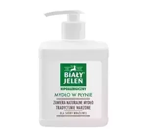 Biały Jeleń Hipoalergiczne mydło w płynie z naturalnym mydłem 500 ml