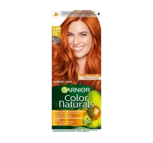 Garnier Color Naturals trwała farba do włosów 7.40 Miedziany Blond