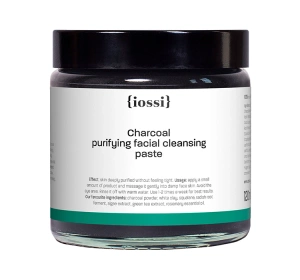 Iossi oczyszczająca pasta do mycia twarzy z węglem aktywnym 120 ml