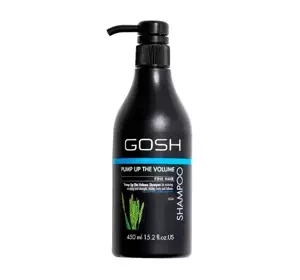 Gosh Pump Up The Volume wegański szampon do włosów cienkich 450 ml