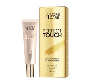 More4Care Perfect Touch kryjący podkład rozświetlający 101 Ivory 30ml