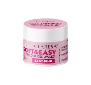 Claresa Soft & Easy żel budujący Baby Pink 12 g