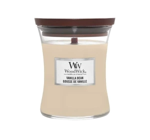 Woodwick Medium Jar Candle świeca zapachowa Vanilla Bean 275 g