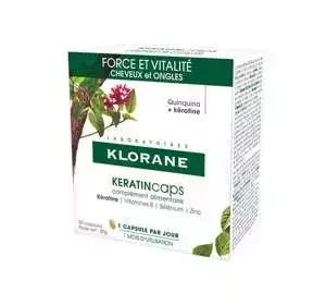 Klorane KeratinCaps suplement diety 30 kapsułek