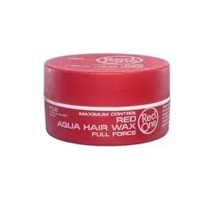 Red One Maximum Control Red Aqua Hair Wax Full Force wosk do stylizacji włosów 150ml