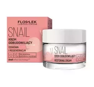 Floslek Snail krem odbudowujący odnowa i regeneracja na dzień i na noc 50 ml