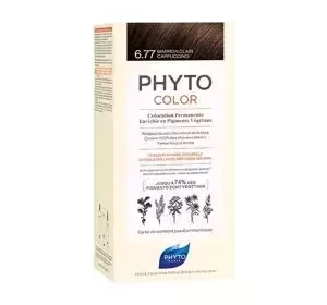 Phyto Phytocolor farba do włosów 6.77 Light Brown Cappuccino