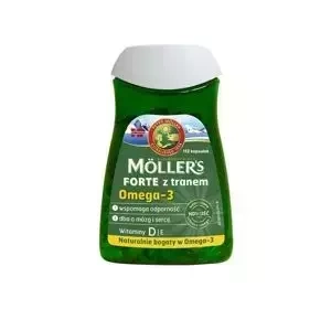 MOLLER’S FORTE Z TRANEM SUPLEMENT DIETY 112 KAPSUŁEK