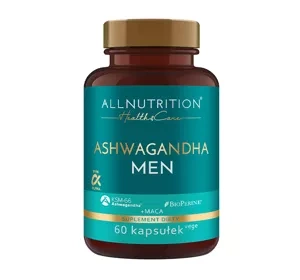 Allnutrition Health&Care Ashwagandha Men suplement diety 60 kapsułek