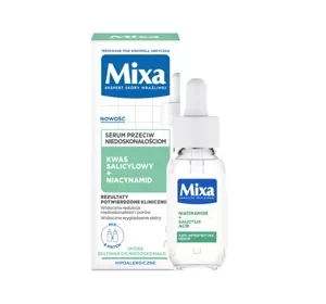 Mixa serum przeciw niedoskonałościom Kwas salicylowy + Niacynamid 30 ml