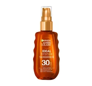 Garnier Ambre Solaire Ideal Bronze olejek przyspieszający opalanie SPF30 150 ml