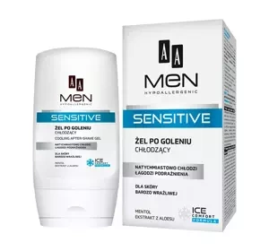 AA Men Sensitive żel po goleniu chłodzący 100 ml