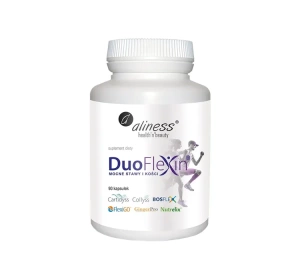 Aliness Duoflexin suplement diety na mocne stawy i kości 90 kapsułek