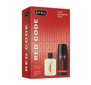 STR8 Red Code woda po goleniu 50 ml + dezodorant spray 150 ml