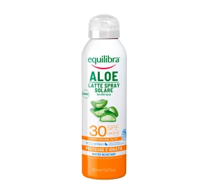 Equilibra Aloe przeciwsłoneczne mleczko w sprayu SPF30 150 ml