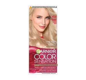 Garnier Color Sensation trwała farba do włosów 10.21 Jedwabisty Perłowy Blond