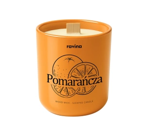 Ravina sojowa świeca zapachowa Pomarańcza 175 g