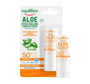 Equilibra Aloe przeciwsłoneczny sztyft SPF50+ 12 ml