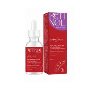 Miraculum Retinol Age-Synergy emulsyjny booster rewitalizujący na noc z 0,2% czystego retinolu 30 ml