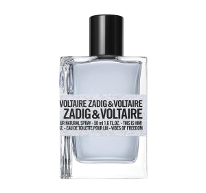 Tester Zadig & Voltaire This Is Him! Vibes of Freedom woda toaletowa spray 100 ml