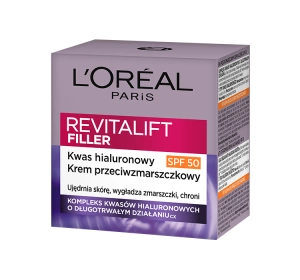 L'Oréal Paris Revitalift Filler intensywnie wypełniający krem anti-age SPF50 50 ml