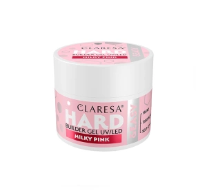 Claresa Hard & Easy żel budujący Milky Pink 12 g