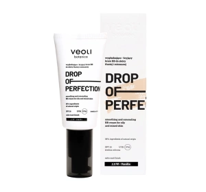 Veoli Botanica Drop of Perfection wygładzająco-kryjący krem BB do cery tłustej i mieszanej SPF20 2.0 W Vanilla 30 ml