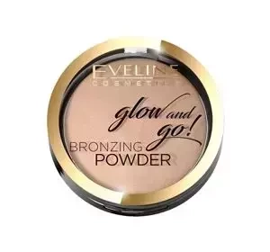 Eveline Cosmetics Glow&Go Bronzing Powder wypiekany puder brązujący Go Hawaii 01 8,5 g