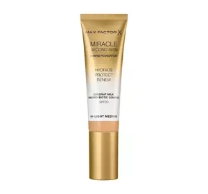Max Factor Miracle Second Skin podkład 04 Light Medium 30 ml