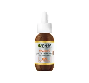 Garnier Vitamin C rozświetlające serum na noc 10% czystej witaminy C 30ml